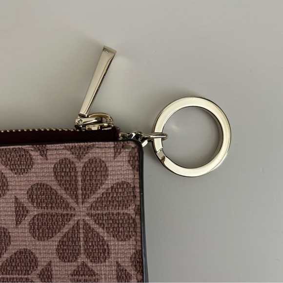 Kate Spade Flower Coated Canvas Key Pouch - Picture 4 of 15